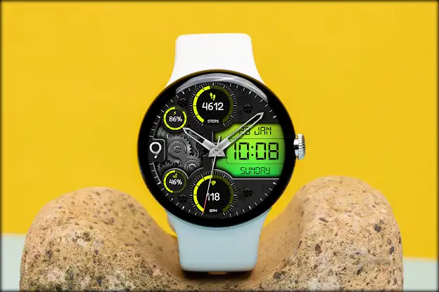 Hybrid PAKSU Watch face screenshot 3