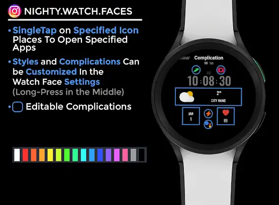 Panight - watch face screenshot 6