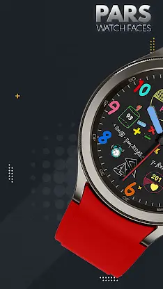 Pars Math Analog Watch Face screenshot 6