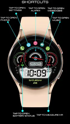 Pars Tuana Digital Watch Face screenshot 6