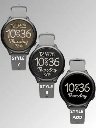 Pearl Women Watch Face screenshot 3