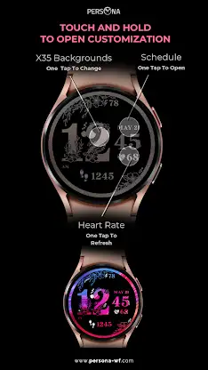 PER2 Classic Watch Face screenshot 4