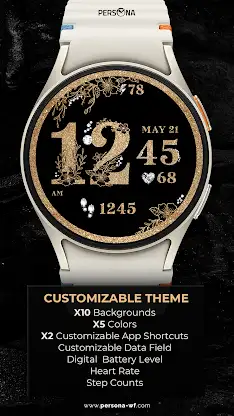 PER2 Classic Watch Face screenshot 2