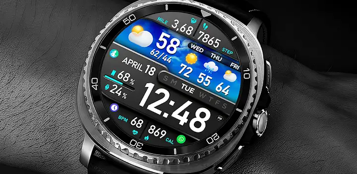 PER8 Digital Watch Face — Android app banner