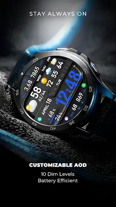 PER8 Digital Watch Face screenshot 4