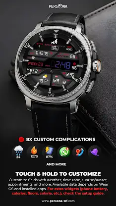 PER1 Smart Sport Watch Face screenshot 4