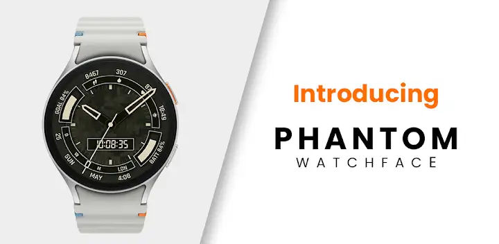 Phantom Watch Face — Android app banner