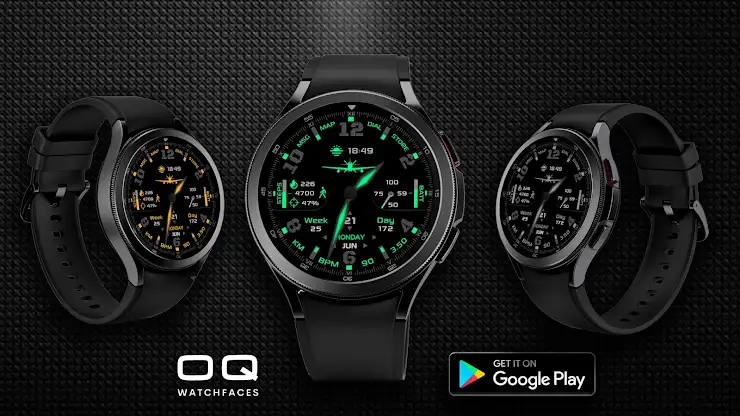 Aviator's Watchface Wear OS 4+ screenshot 1