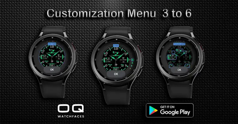 Aviator's Watchface Wear OS 4+ screenshot 6