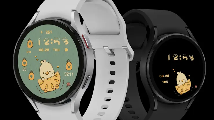 Pineapple Duck ZKin Watch screenshot 1