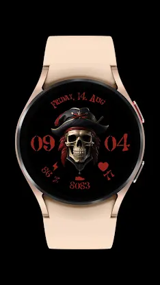 Pirate Skull Watch Face screenshot 2
