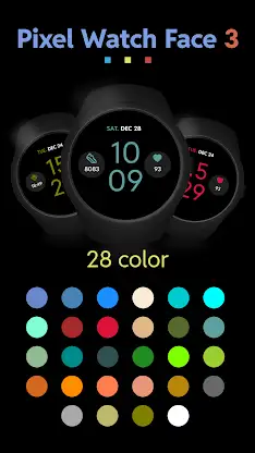 Pixel Watch Face 3 screenshot 3