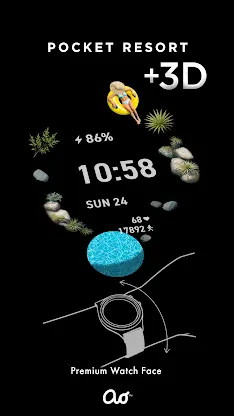 Pocket Resort Watch Face screenshot 3