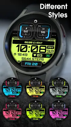 PRADO 01 Digital Watch Face screenshot 4