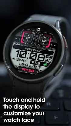 PRADO 01 Digital Watch Face screenshot 2