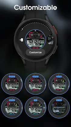 PRADO 01 Digital Watch Face screenshot 3