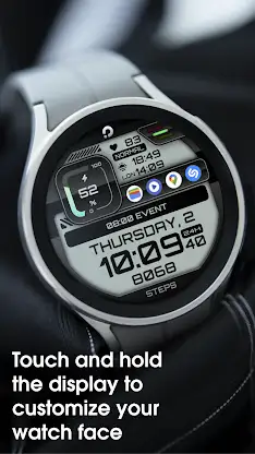 PRADO 03 Digital Watch Face screenshot 2