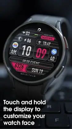 PRADO 05 Digital Watch Face screenshot 4