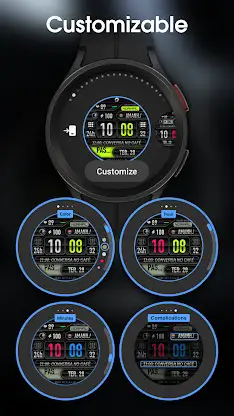 PRADO 05 Digital Watch Face screenshot 5