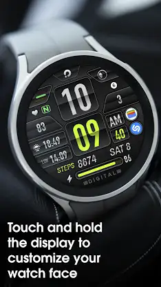 PRADO 12 Digital Watch Face screenshot 3