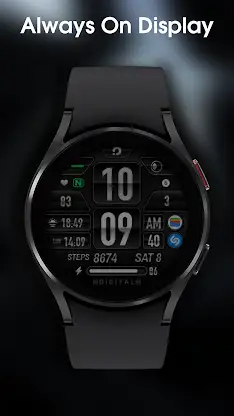PRADO 12 Digital Watch Face screenshot 7
