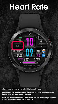 PRADO 12 Digital Watch Face screenshot 6