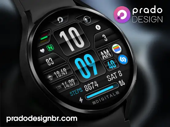 PRADO 12 Digital Watch Face screenshot 8