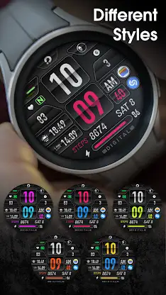 PRADO 12 Digital Watch Face screenshot 5