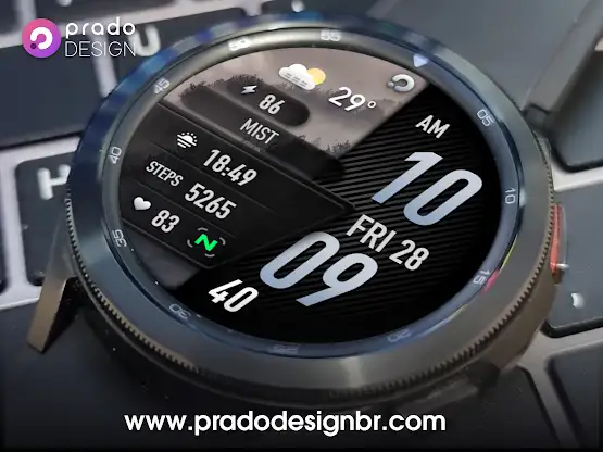 PRADO 23 Weather Watch Face screenshot 7