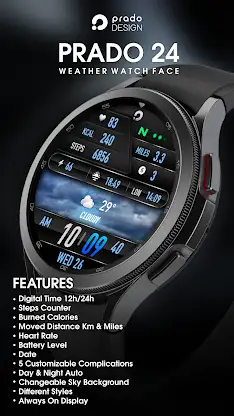 PRADO 24 Weather - Km & Mile screenshot 1