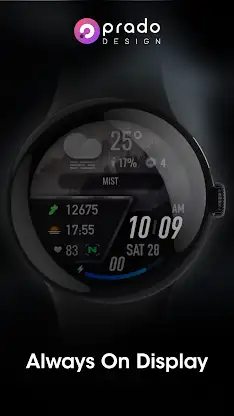 PRADO 25 Weather Watch Face screenshot 6