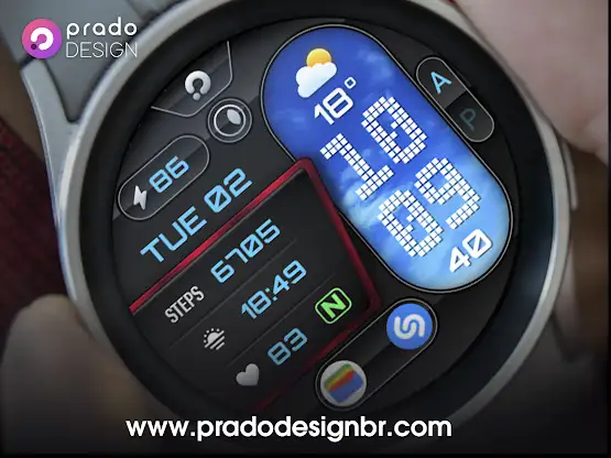 PRADO 26 Weather Watch Face screenshot 7