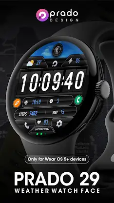 PRADO 29 Weather Watch Face screenshot 1