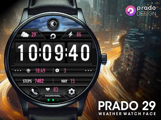 PRADO 29 Weather Watch Face screenshot 7