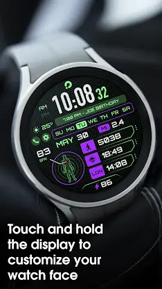 PRADO 33 Cyber Wacth Face screenshot 3