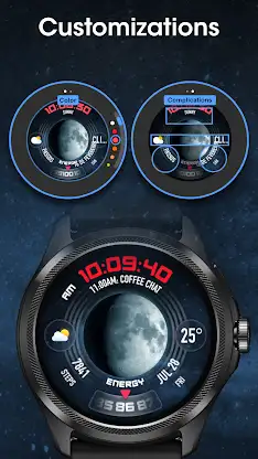 Moon Phase Space PRADO DESIGN screenshot 3