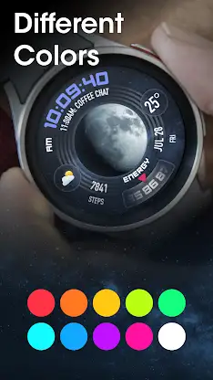 Moon Phase Space PRADO DESIGN screenshot 4