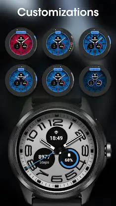 PRADO 48 Analog Watch Face screenshot 3