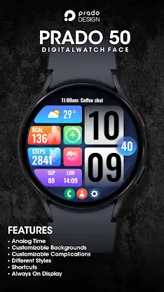 PRADO 50 Widgets screenshot 1