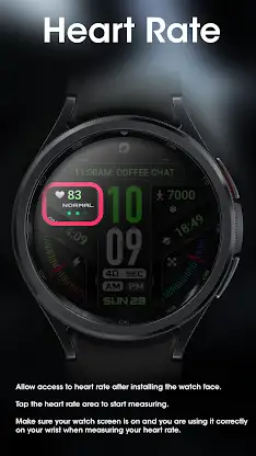 PRADO 58 Digital Watch Face screenshot 5