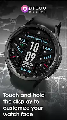 PRADO 58 Digital Watch Face screenshot 3
