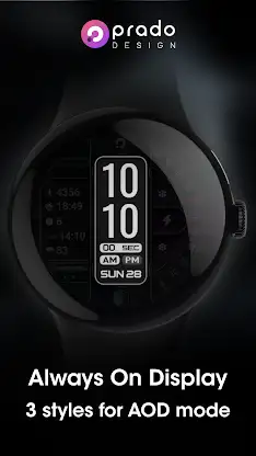 PRADO 59 Digital Watch Face screenshot 6