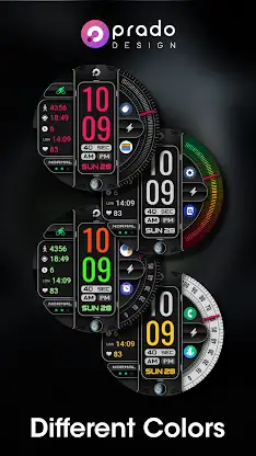 PRADO 59 Digital Watch Face screenshot 4