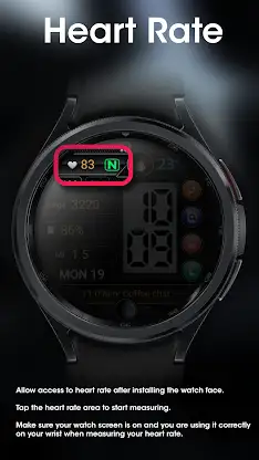 PRADO 62 Digital Watch Face screenshot 6