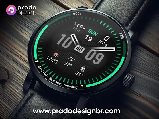 PRADO 63 Hybrid Watch Face screenshot 6