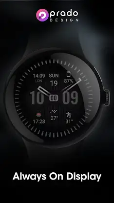 PRADO 63 Hybrid Watch Face screenshot 5