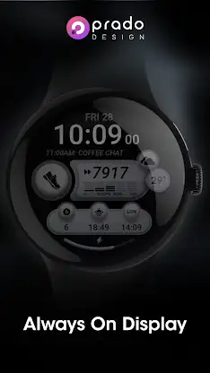 PRADO 64 Digital Watch Face screenshot 5