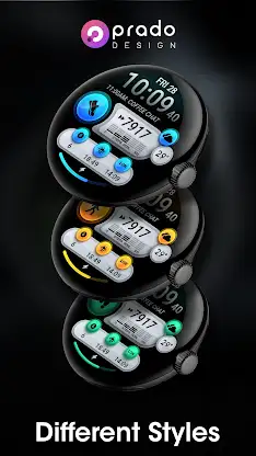PRADO 64 Digital Watch Face screenshot 4