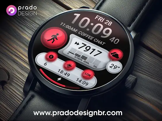 PRADO 64 Digital Watch Face screenshot 6