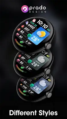PRADO 67 Digital Watch Face screenshot 4